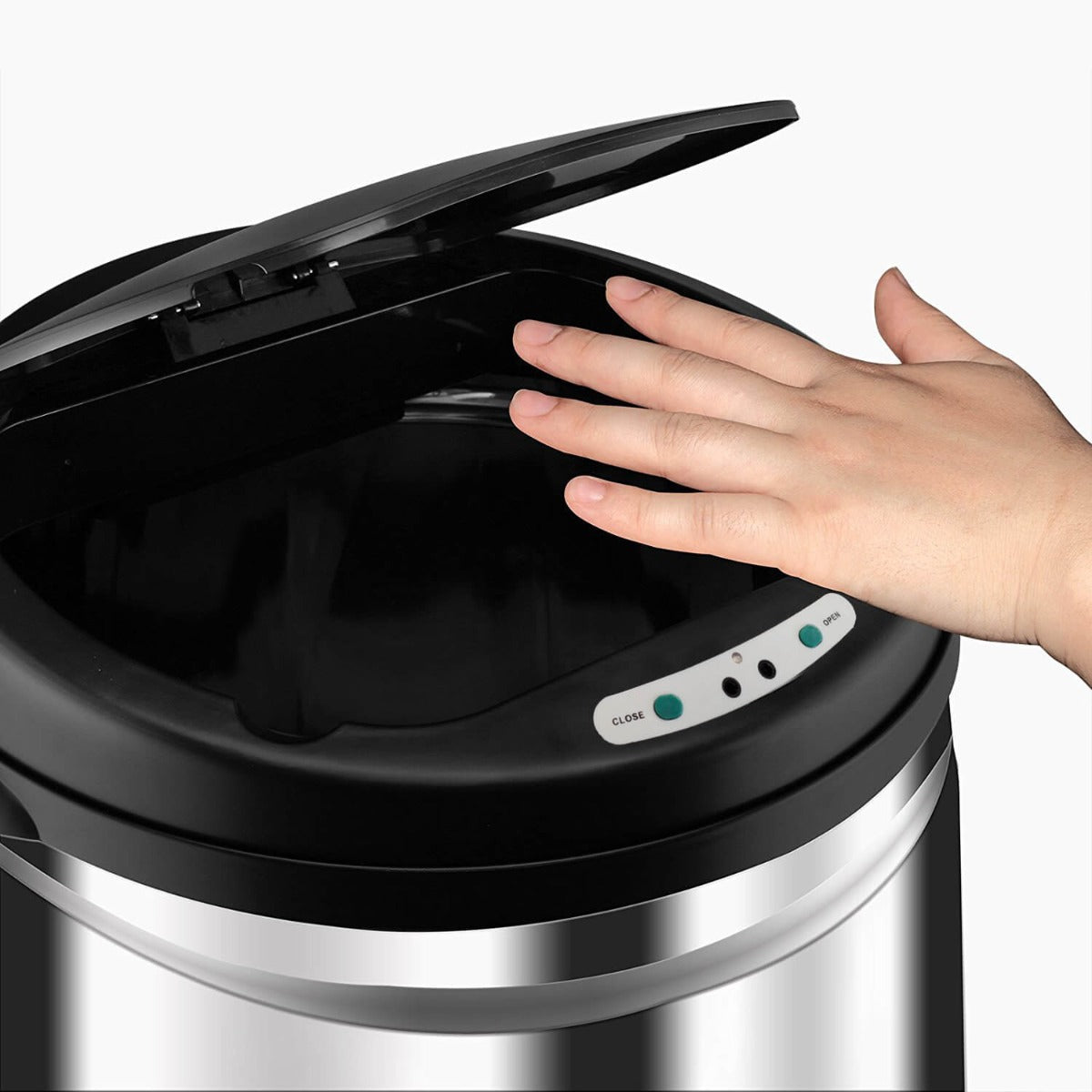 Poubelle à capteur disponible en plusieurs tailles — 52 litres